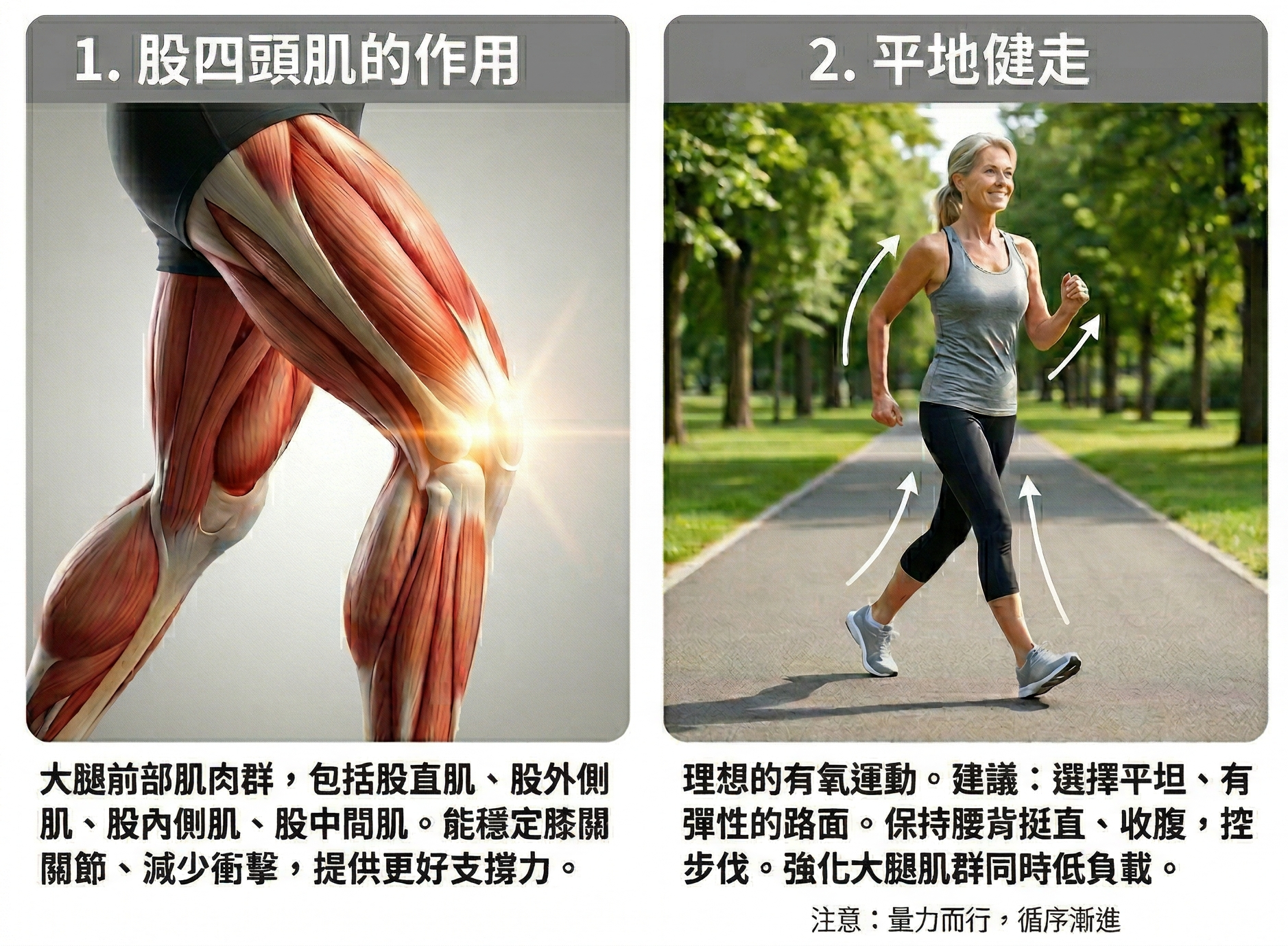 退化性膝關節炎日常照護