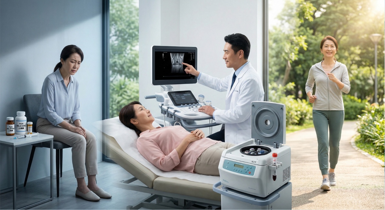 退化性關節炎吃止痛藥有用嗎？不想開刀的關節修復新選擇